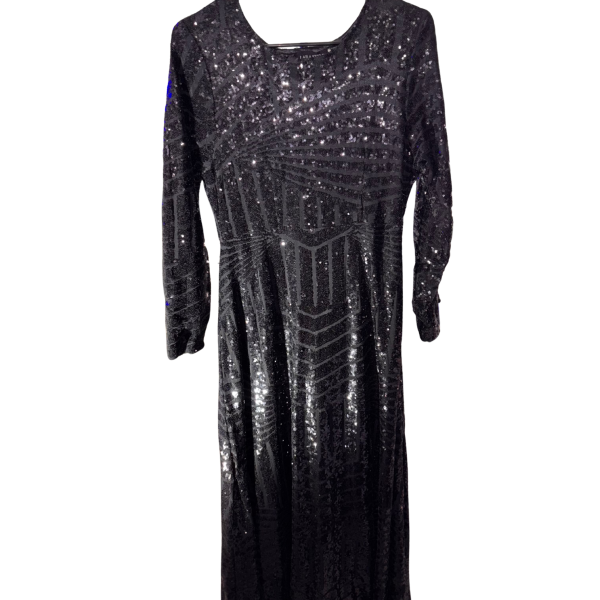 Black sparkling dress